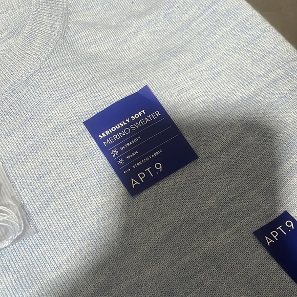 Kohl’s Apt. 9 merino sweater - Picture 3 of 4